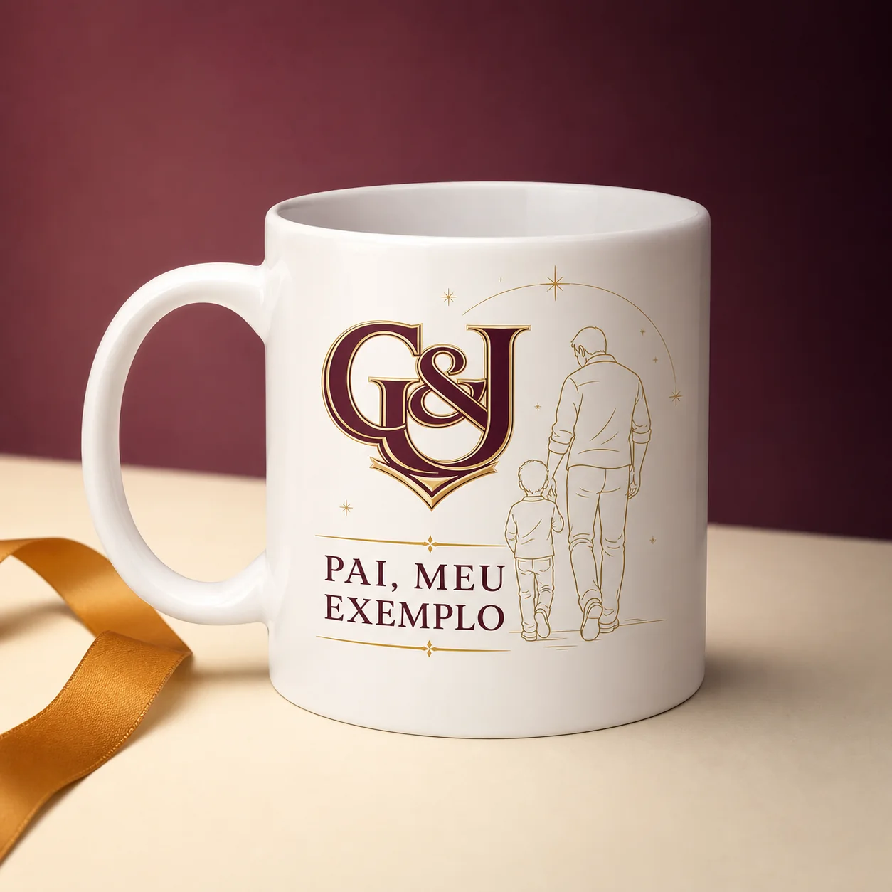 Caneca Pai, meu exemplo