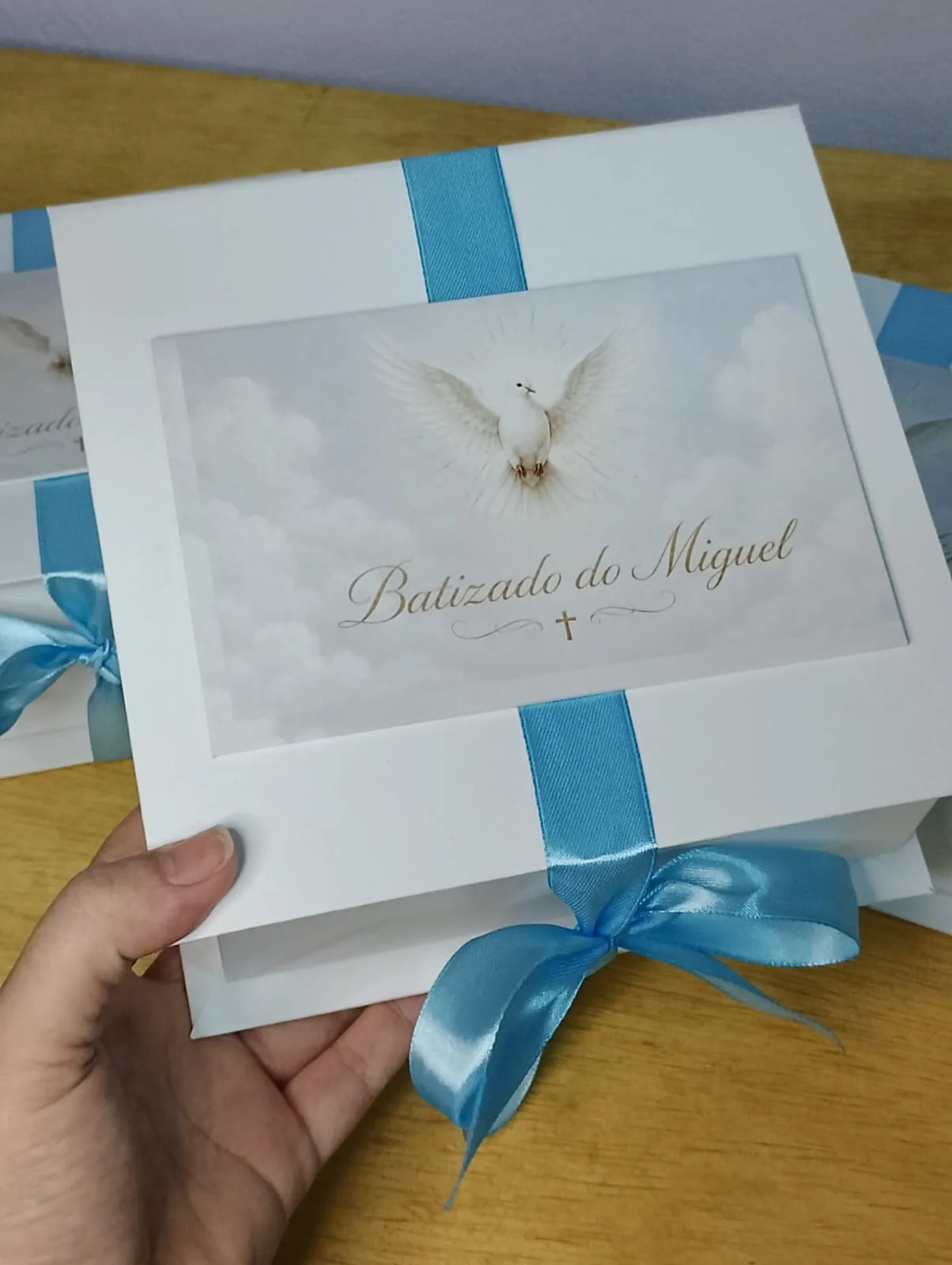 Caixa personalizada para batizado