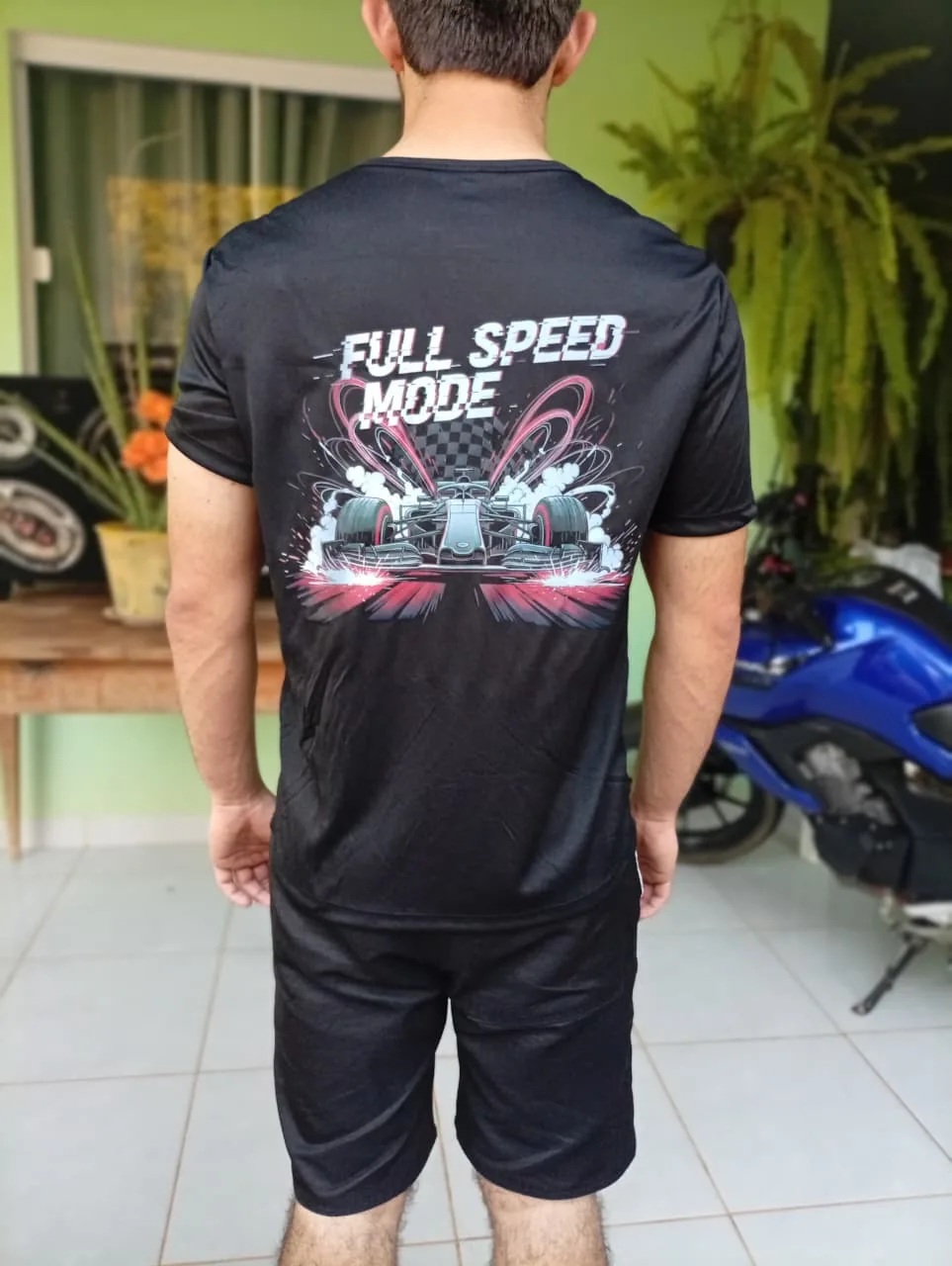 Camiseta personalizada em DTF