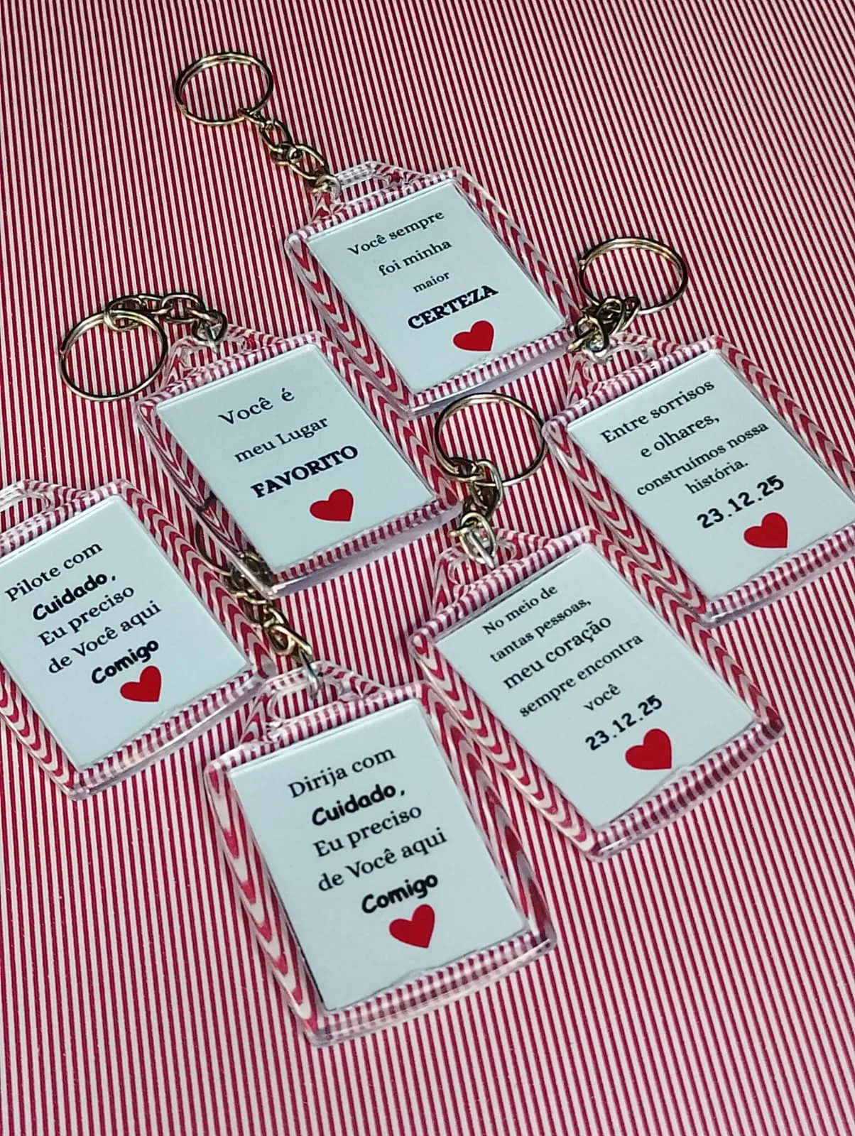 Chaveiros personalizados